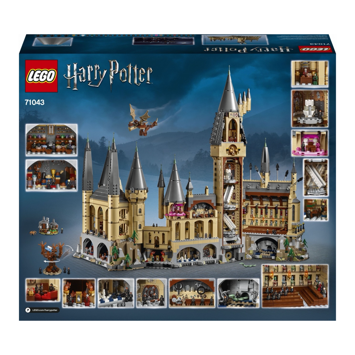 LEGO® 71043 Harry Potter™ Hogvartso™ pilis