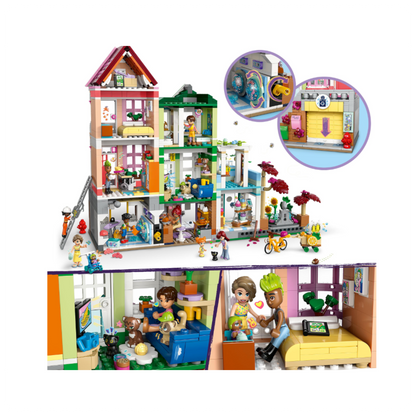 LEGO® Friends Hartleiko butai ir parduotuvės Modelis 42670