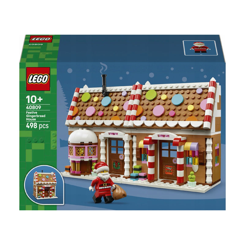 LEGO® Festive Gingerbread House 40809, 498 vnt.