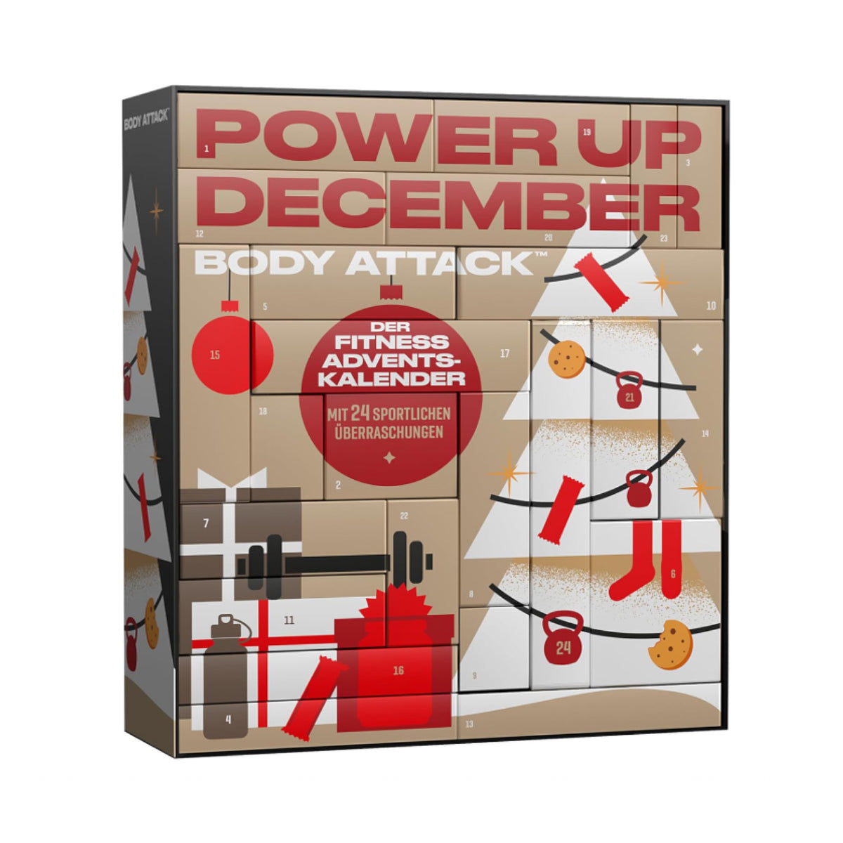 BODY ATTACK 2026 - Advento kalendorius sportuojantiems