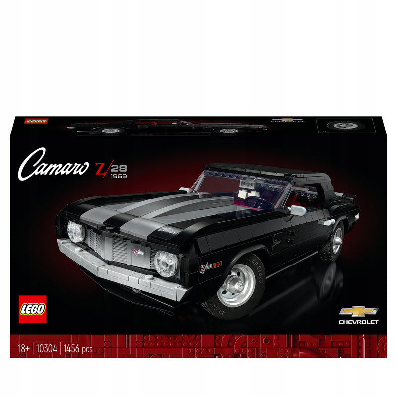 LEGO Chevrolet Camaro Z28 konstruktorius su 1456 detalėmis, 10304