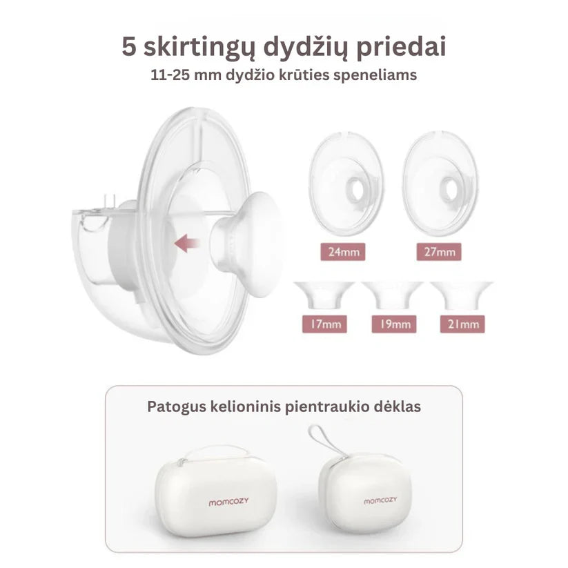 MOMCOZY M5 belaidis pientraukis