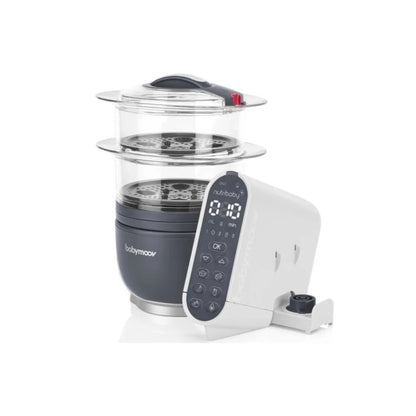 BABYMOOV Nutribaby+ daugiafunkcinis maisto gaminimo prietaisas Grey