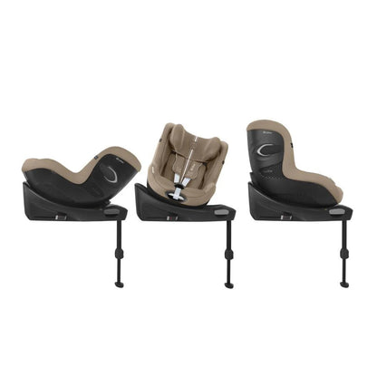Cybex Sirona Gi Plus Almond Beige automobilinė kėdutė, 61–105 cm, iki 20 kg