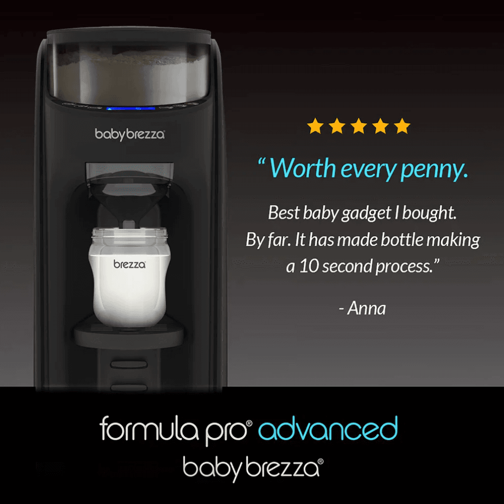 Baby Brezza Formula Pro Advanced All Black