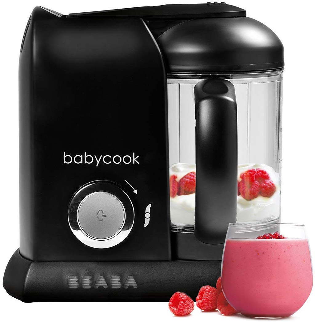 BEABA garintuvas trintuvas Babycook Solo 4in1 Black