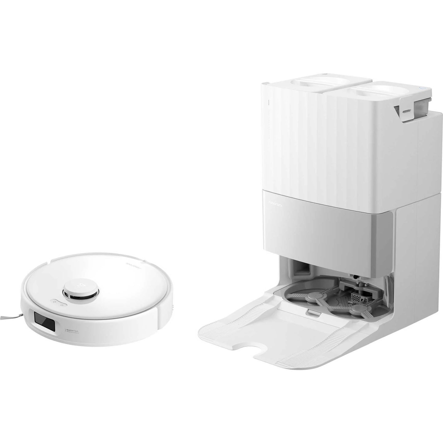 Dulkių siurblys - robotas Roborock Qrevo Edge 5V1, balta sp.