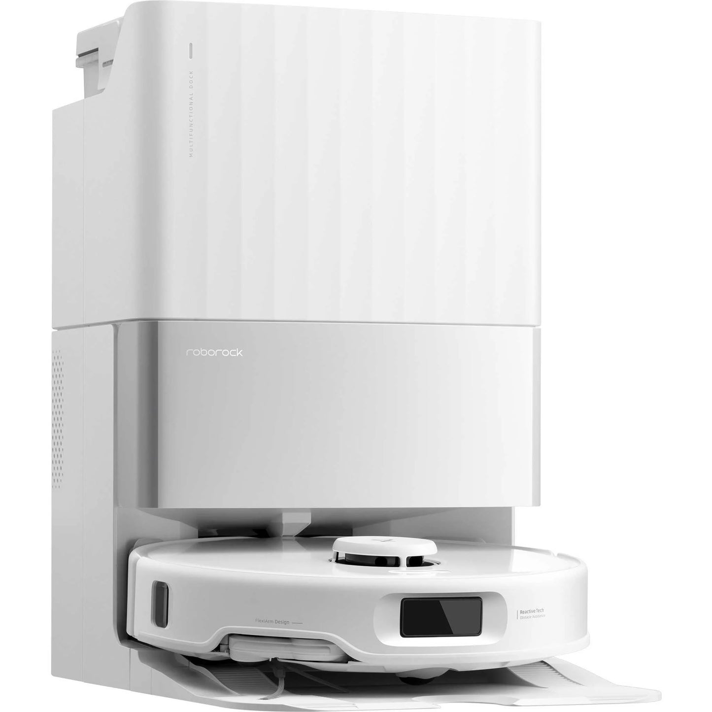 Dulkių siurblys - robotas Roborock Qrevo Edge 5V1, balta sp.